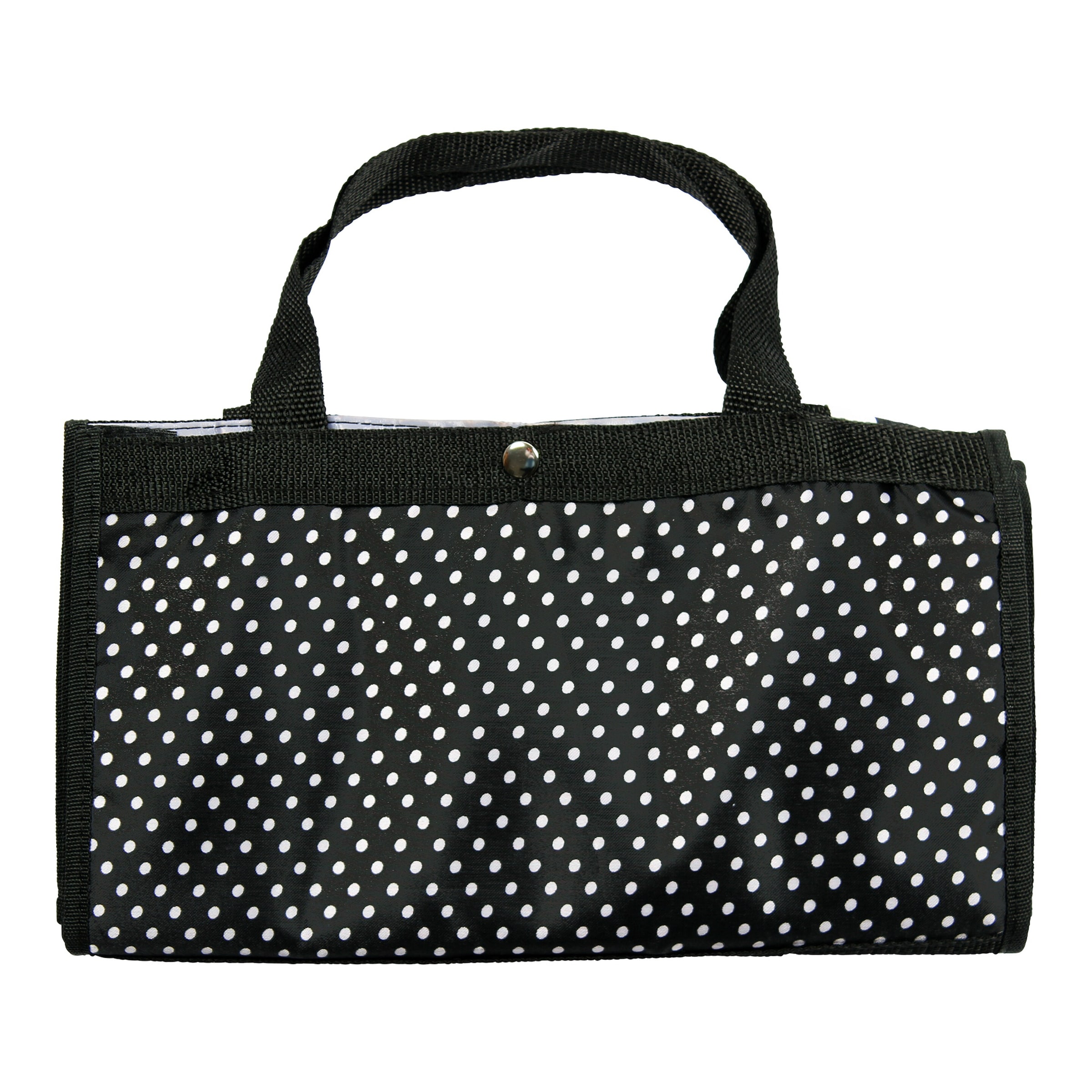 Einkaufstrolley mit Punkten Muster