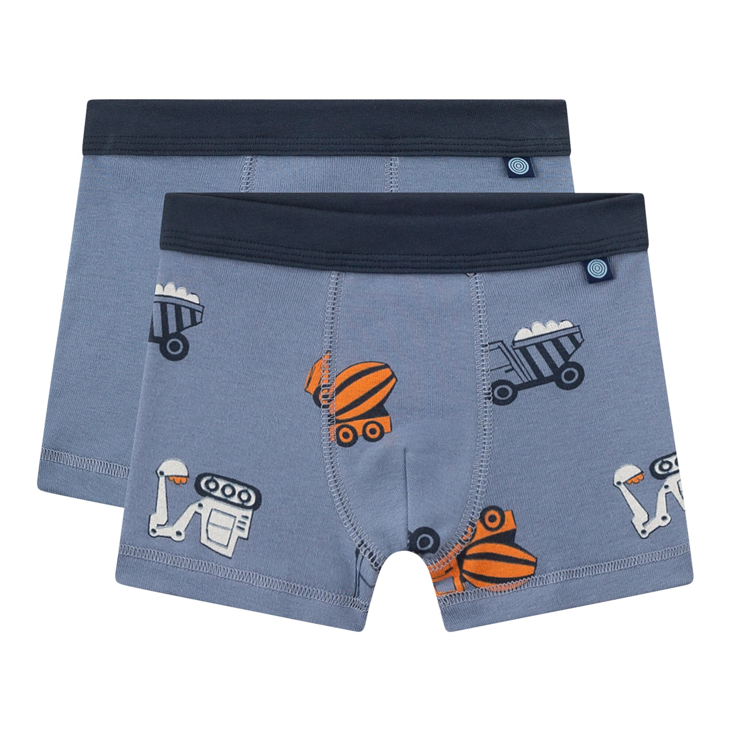 Sanetta 2er-Pack Boxershorts Baustelle