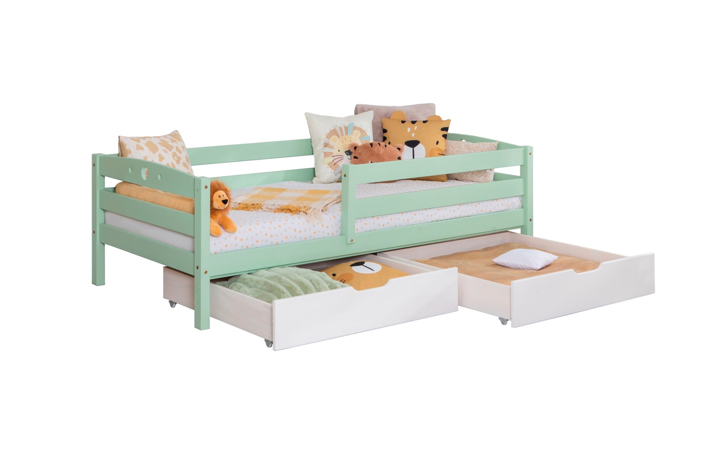 Ticaa Einzelbett „Eli“, Kinderbett, Jugendbett, Schlafzimmer, Kinderzimmer