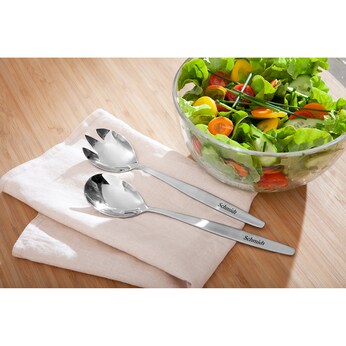 Salatbesteck personalisiert mit Namen, 2-teilig