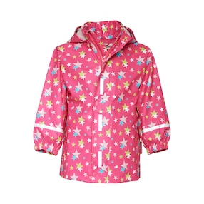 Veste de pluie avec capuche amovible Étoiles
