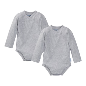 2er-Pack Wickelbodys langarm