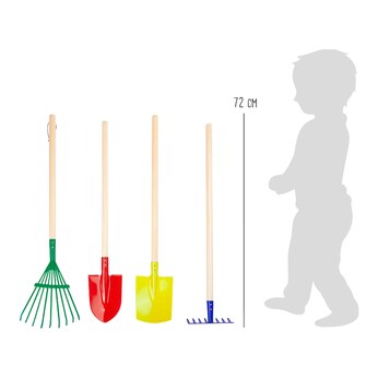 Gartenwerkzeug-Set, 4tlg.