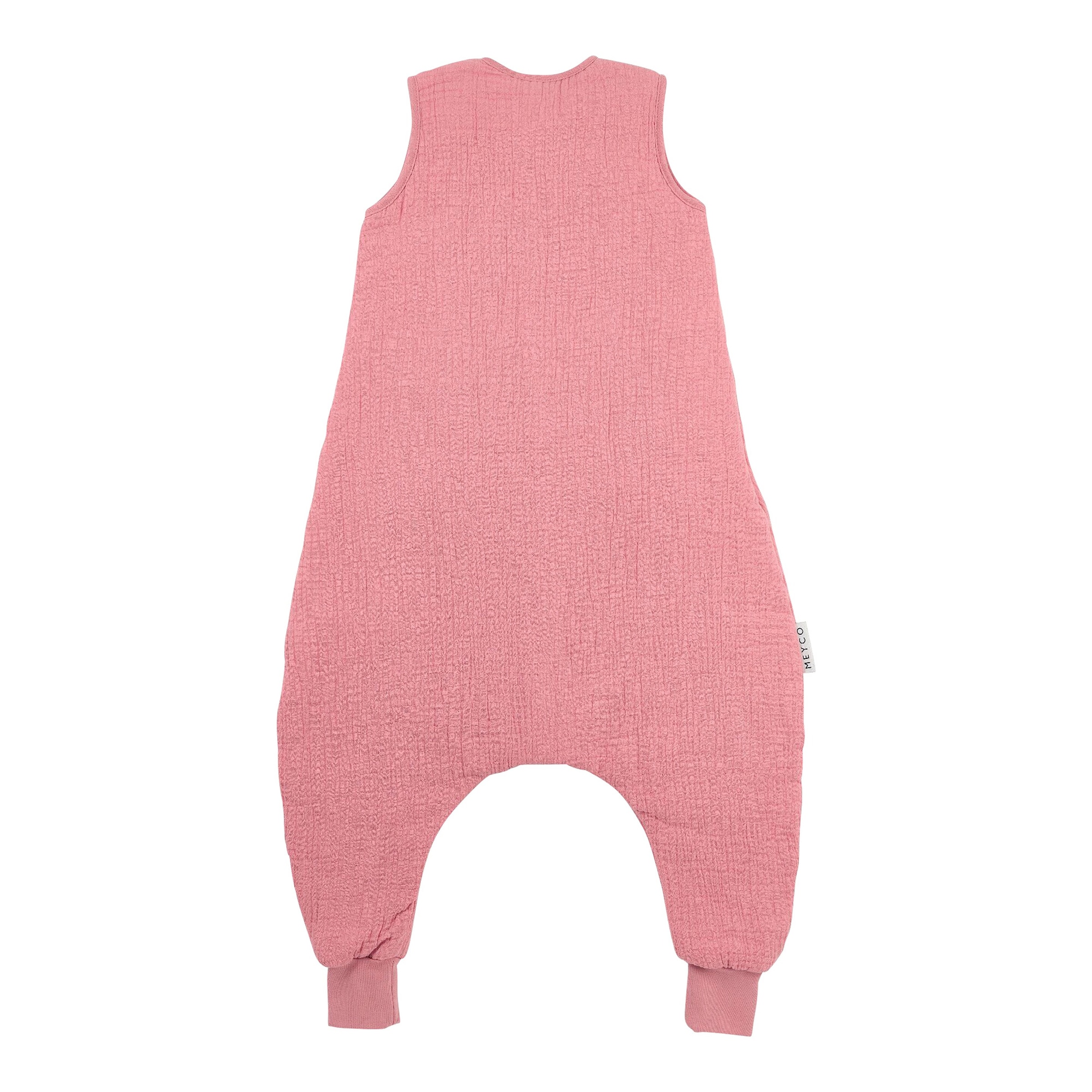 Meyco Baby Ganzjahres-Sleepoverall Musselin Pre-washed 2.0 Tog