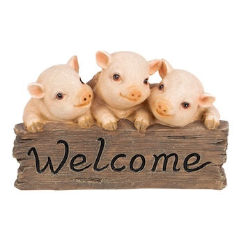 Déco «Trois petits cochons»