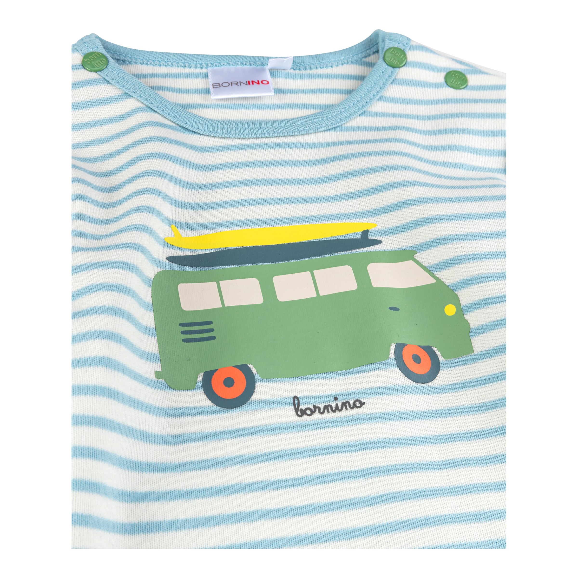 Shirt langarm Ringel Bus