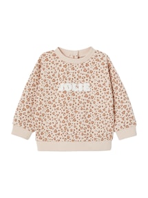 Baby-Set: Sweatshirt, Leggings & Haarband für Mädchen