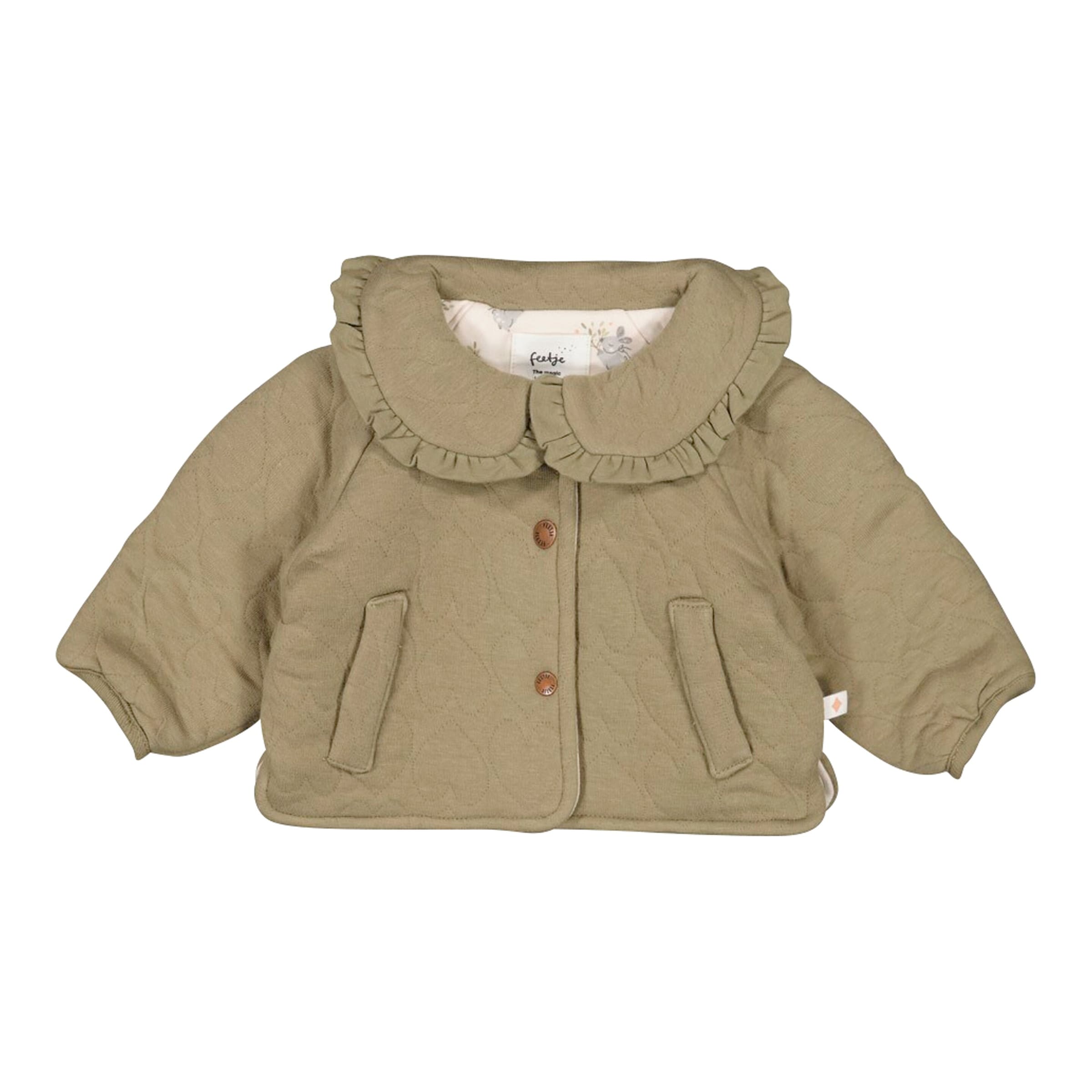 Feetje Jacke mit Bubikragen Herzen gequiltet