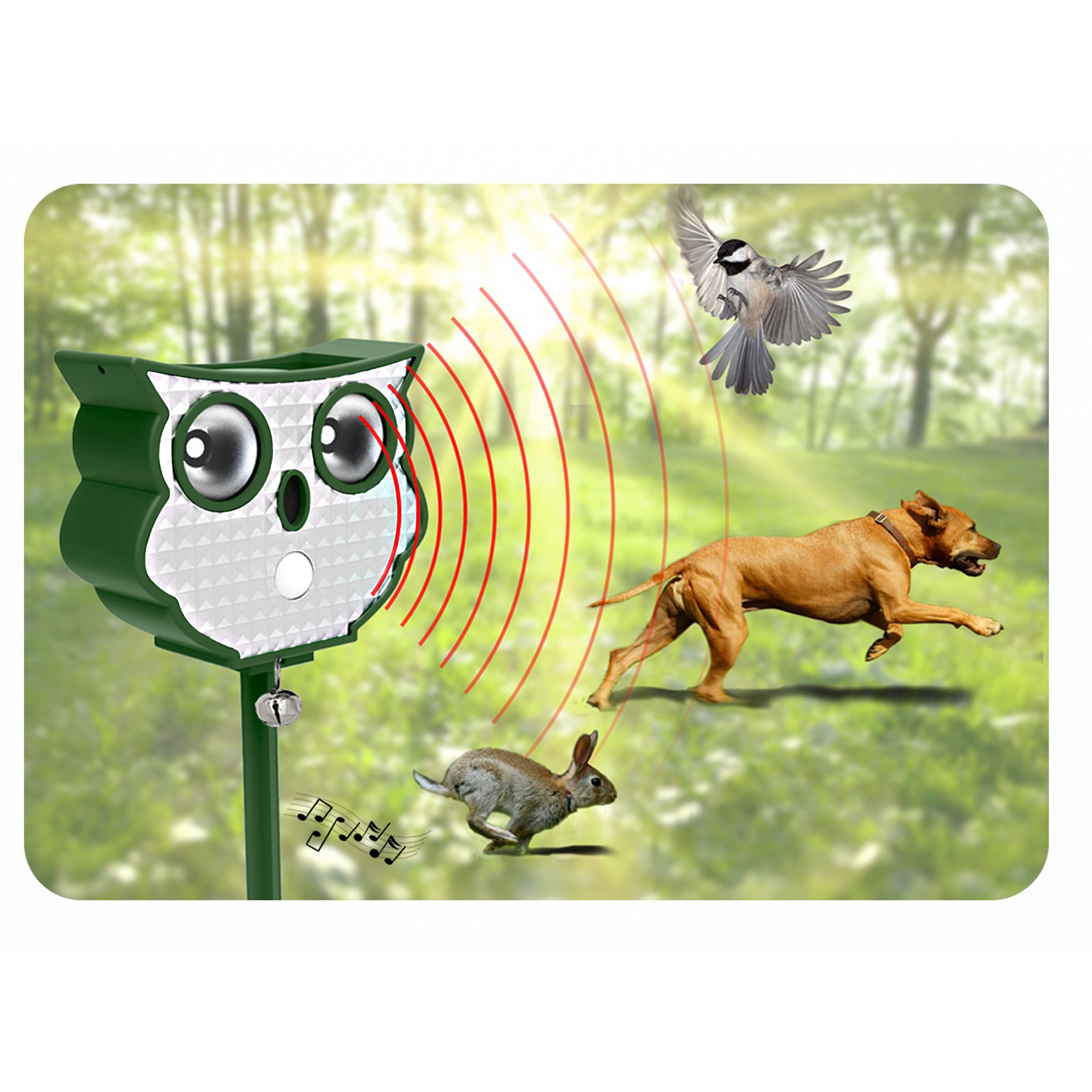 Répulsif solaire « Hibou »