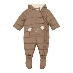 Combinaison pilote avec pieds amovibles ours