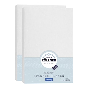 2er-Pack Jersey-Spannbetttücher 70x140 cm