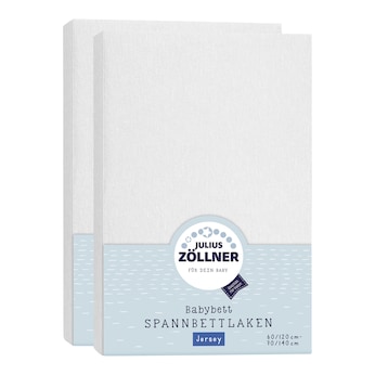 2er-Pack Jersey-Spannbetttücher 70x140 cm