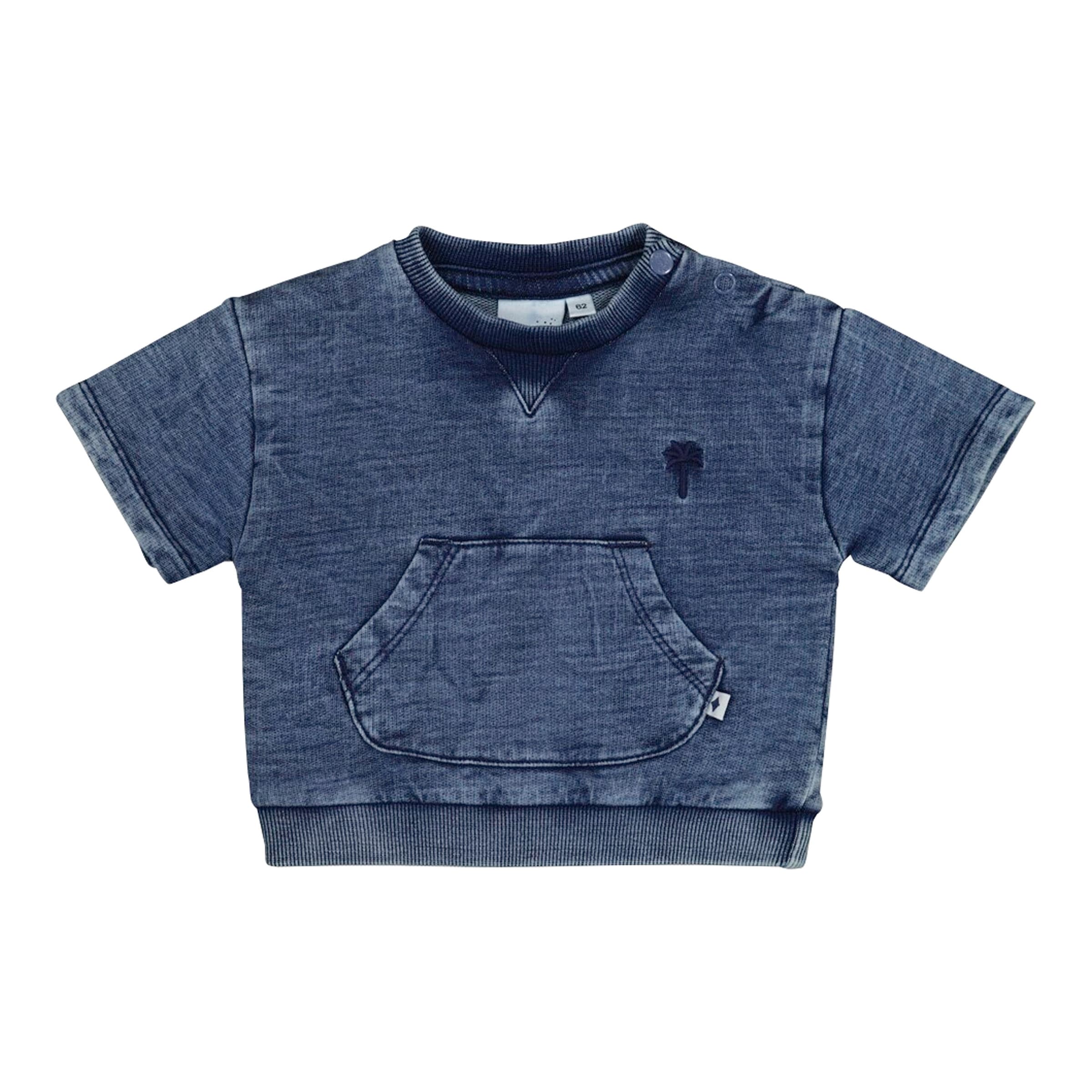 Feetje T-Shirt mit Bauchtasche denim