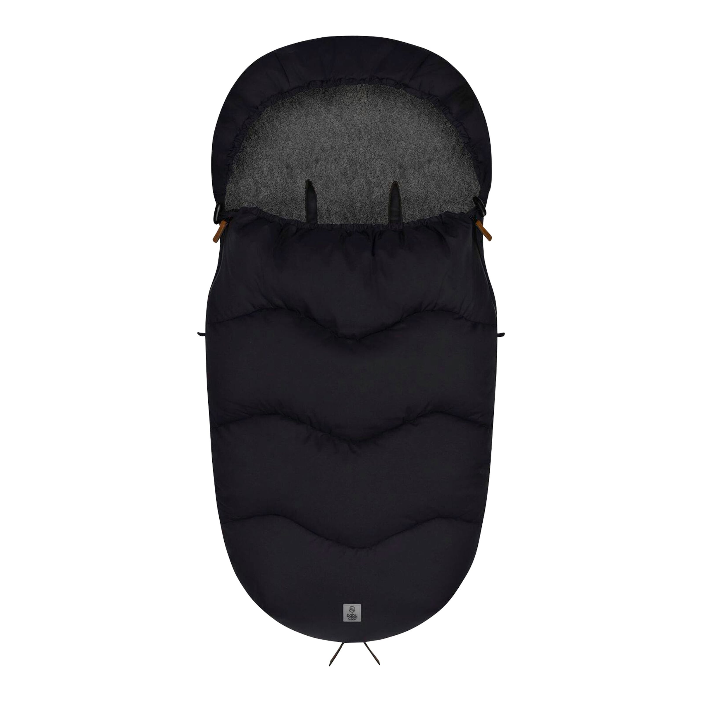 Babycab Winterfußsack Vanna Teddy schwarz