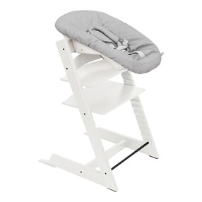 Bundle Treppenhochstuhl inkl. Newborn Set Light Grey