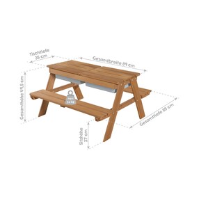 Kindersitzgruppe Play for 4 Outdoor Deluxe