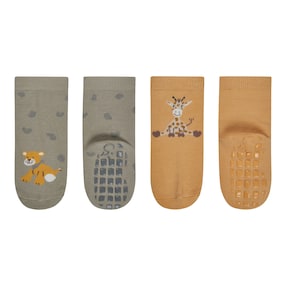 2er-Pack ABS-Socken Safari