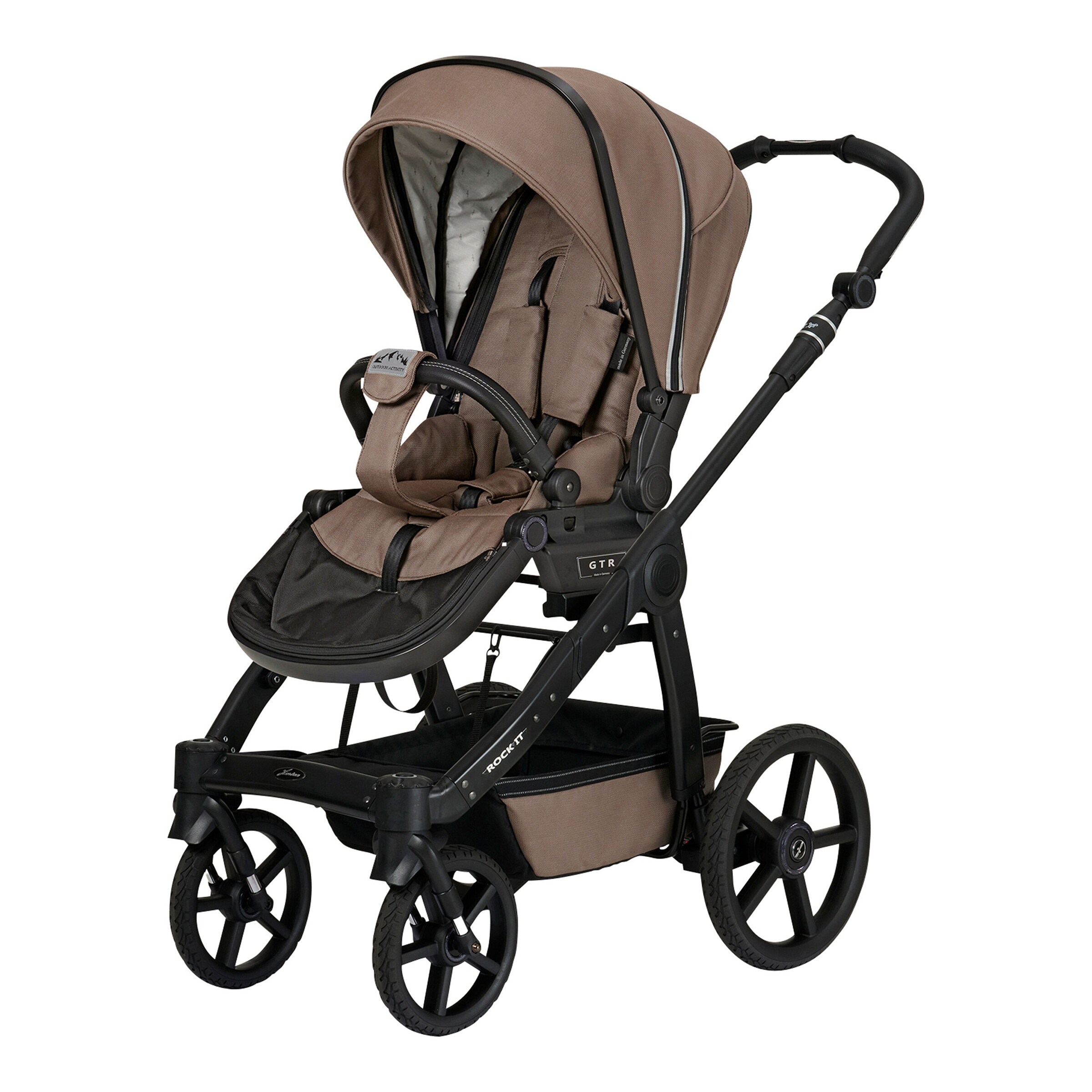 Thumbnail - Hartan Kombikinderwagen ROCK IT OUTDOOR braun