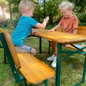 Set Kinderparty-Garnitur mit Bankkissen  