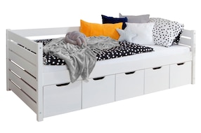 Sofabett Naomi inkl. 5x Schubkästen, 90x200