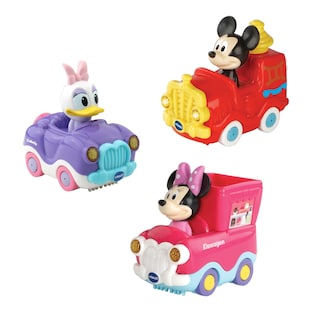 Disney Set 2 (Mickys Feuerwehrauto, Minnies Eiswagen, Daisys Cabrio)