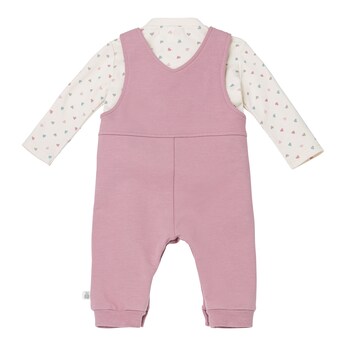 2-tlg Set Latzhose mit Shirt Eichhörnchen