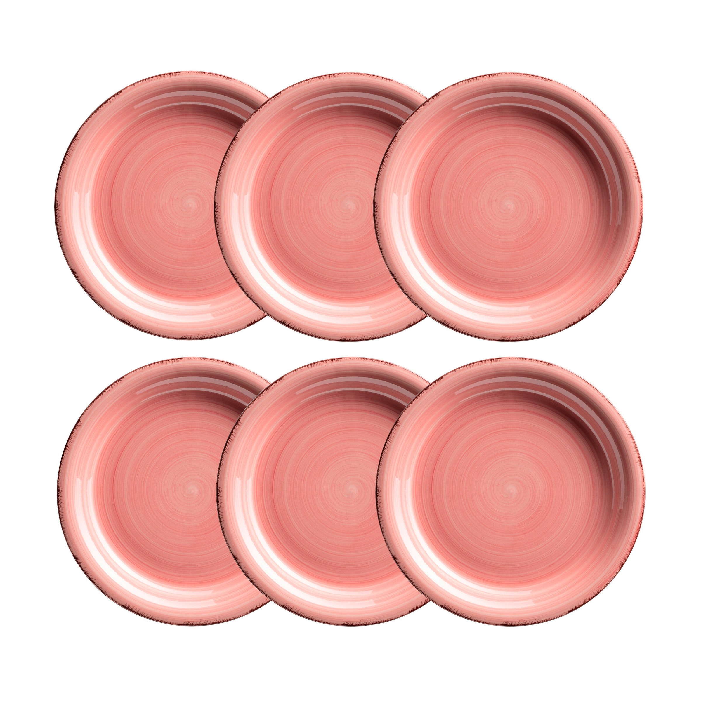 Dessertteller-Set, Steingut LUMACA