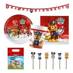 Kit de fête 45 pièces Pat’Patrouille