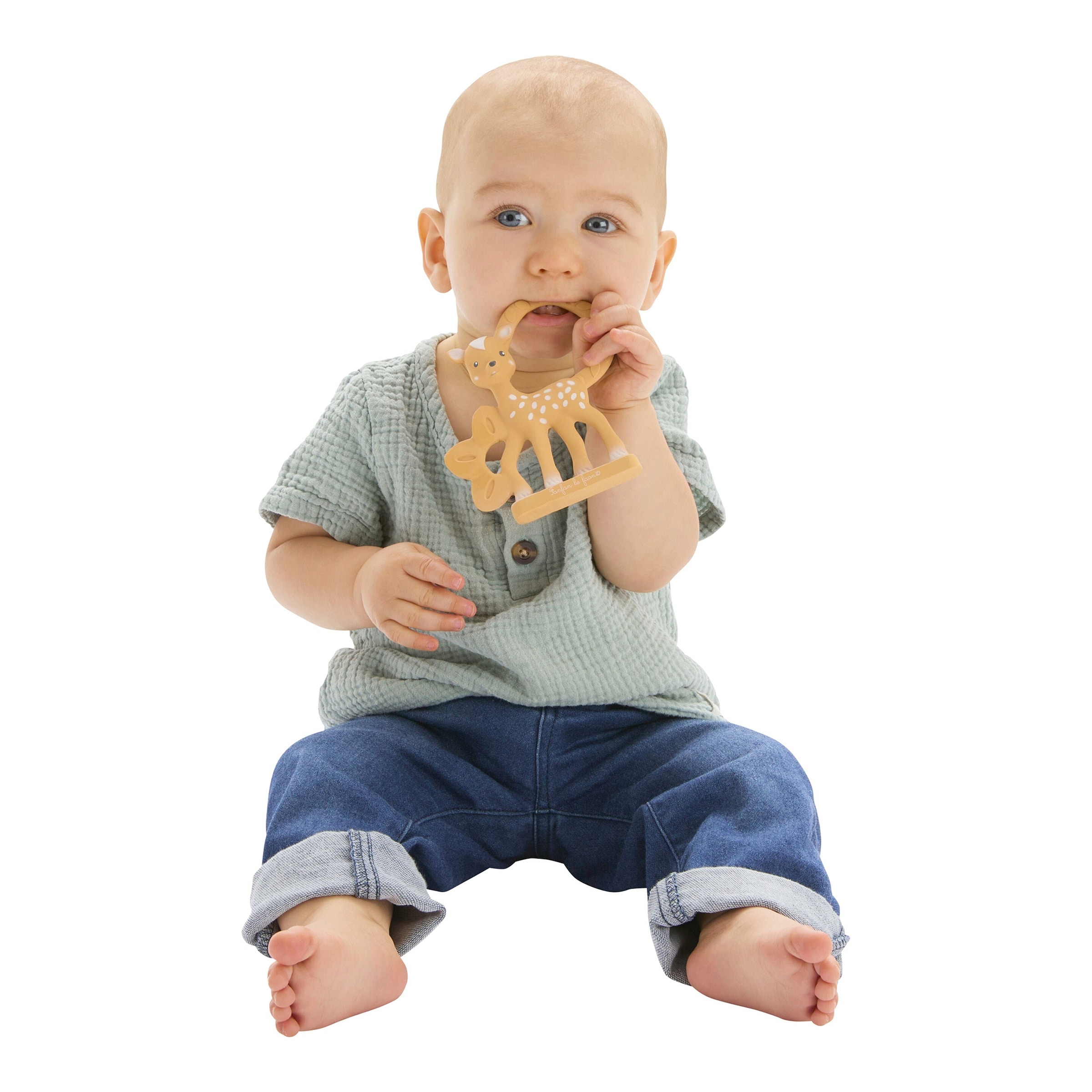 Sophie La Girafe 5 Sinne Zahnungshilfe FanFan das Rehkitz aus Naturkautschuk