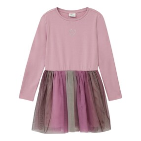 Kleid langarm mit Tüllrock