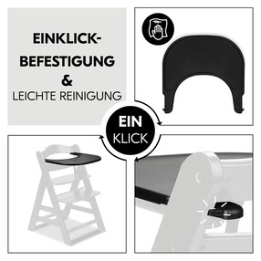 Hochstuhltisch Alpha Click Tray