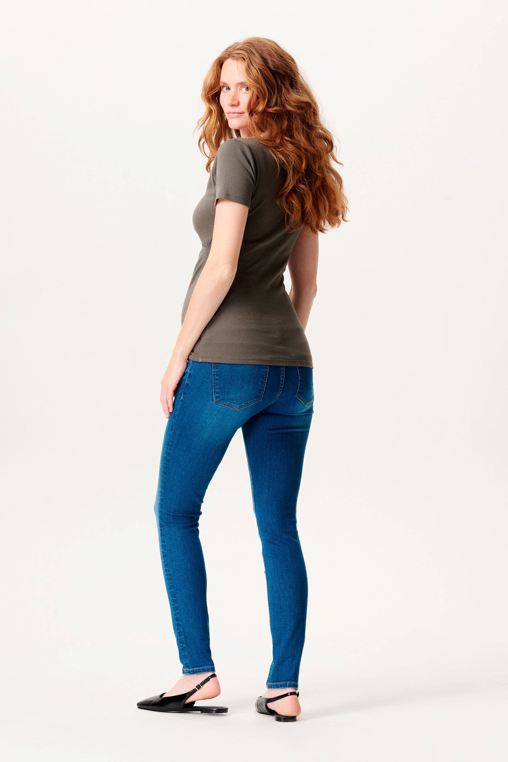 Thumbnail - Noppies Maternity Skinny Umstandsjeans Avi