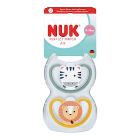 2er-Pack Schnuller Perfect Match Air, 6-18M