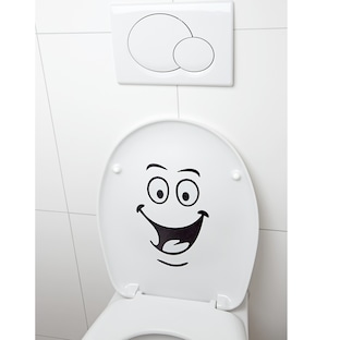 WC-Sticker "Smile"