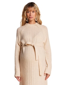Strickkleid für Schwangerschaft und Stillzeit