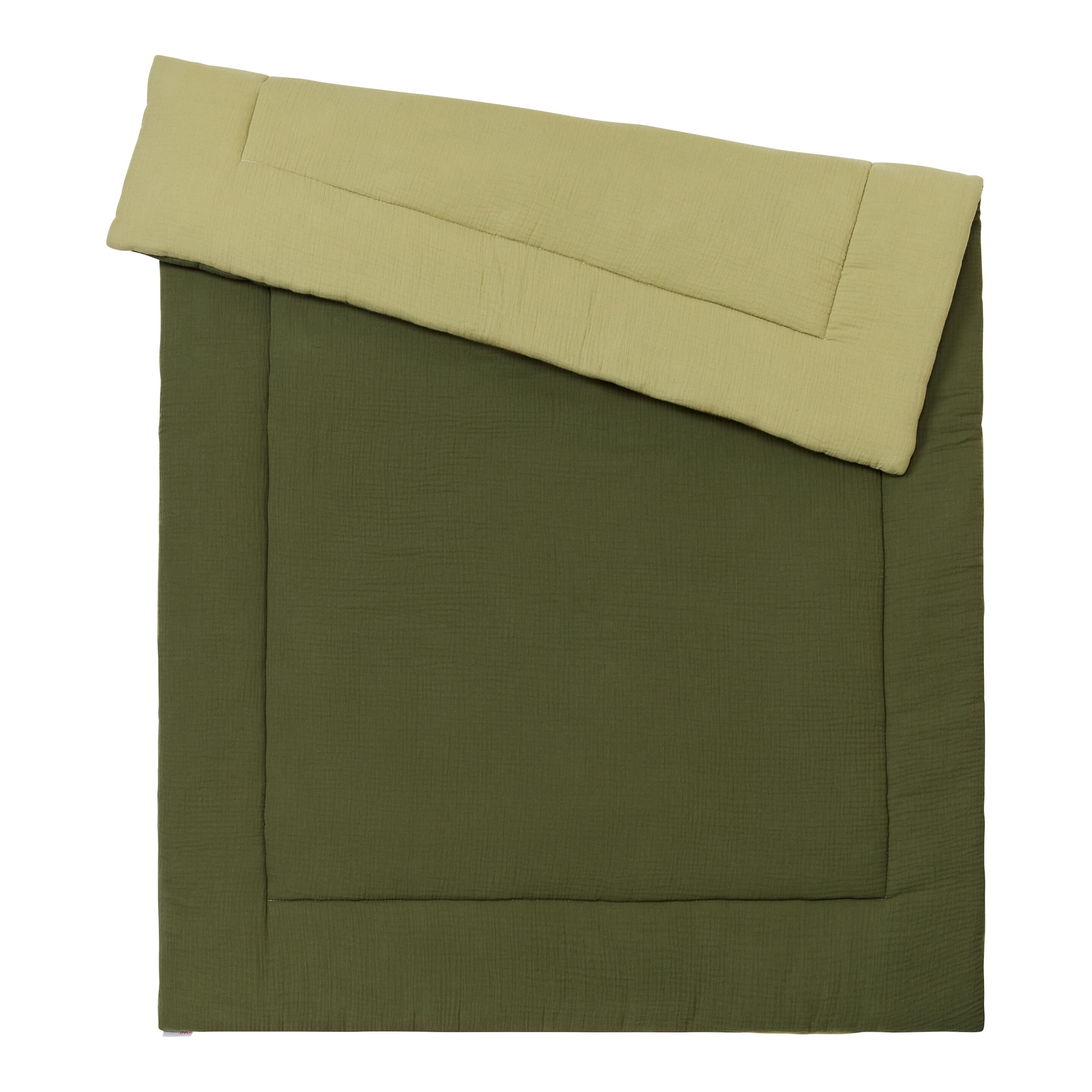 Bornino Home Wende-Krabbeldecke Musselin 100x150 cm