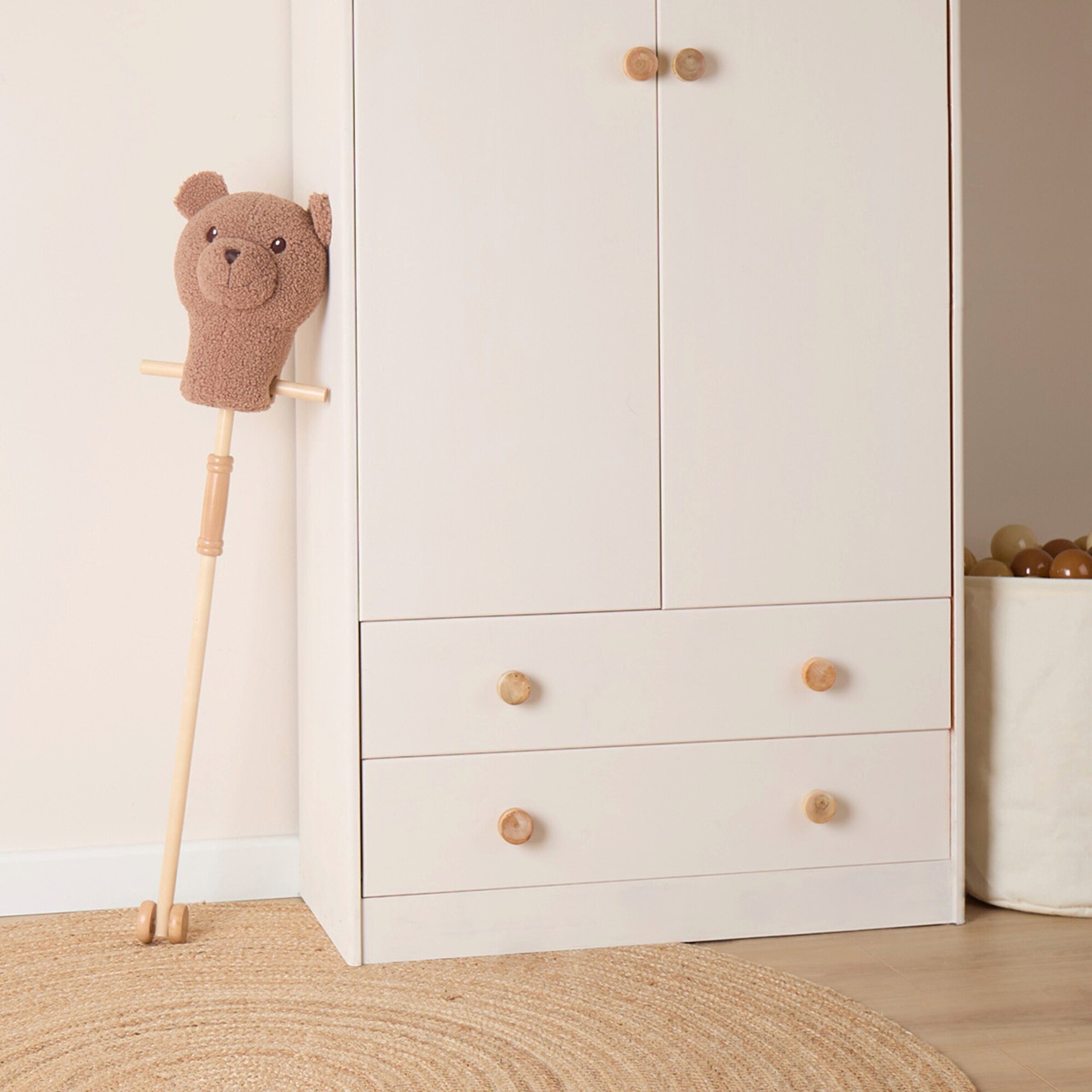 Bieco Steckenpferd Holz Bär Mika