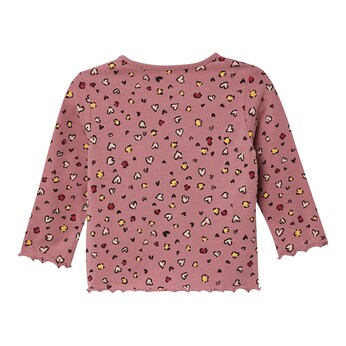 Shirt langarm Leoprint