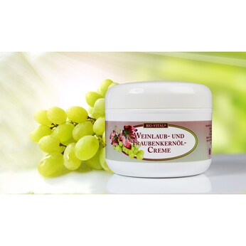 Weinlaub-/Traubenkernöl Creme, 250 ml