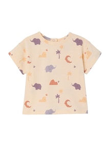 Bio-Kollektion: T-Shirt Baby Jungen, bedruckt