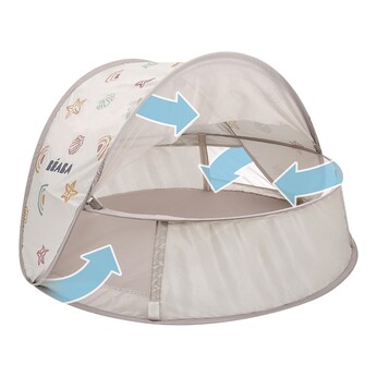 Strandmuschel Breezynest UV-Zelt