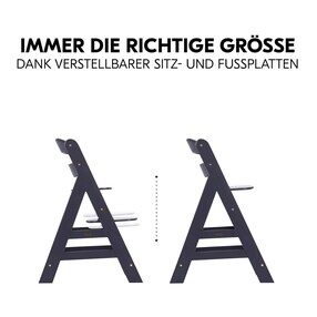Hochstuhl Alpha + inkl. Newborn Set Plus