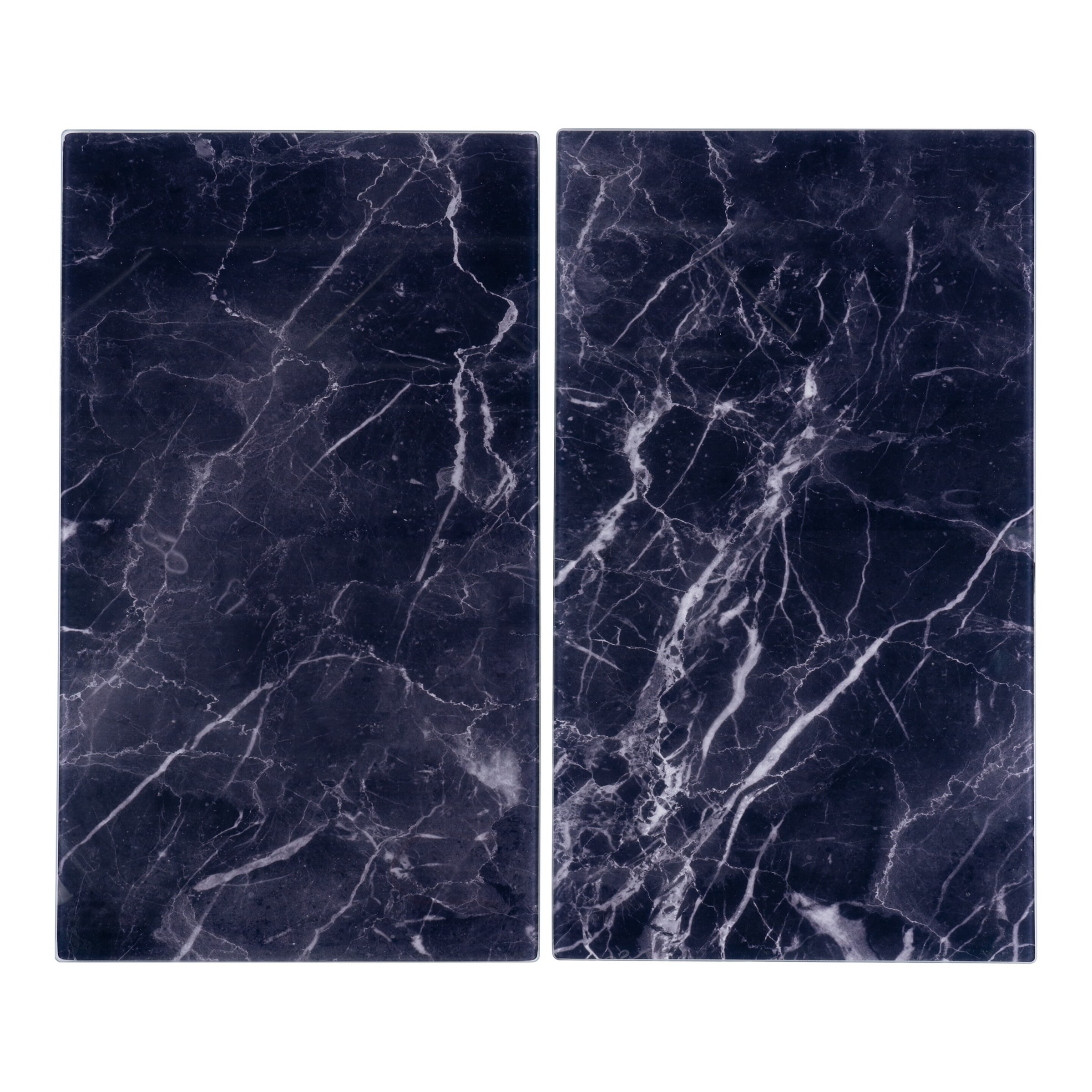 Herdabdeckplatten "Marmor“, 2 Stück