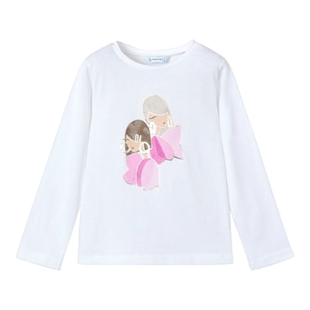 Shirt langarm Mädchen