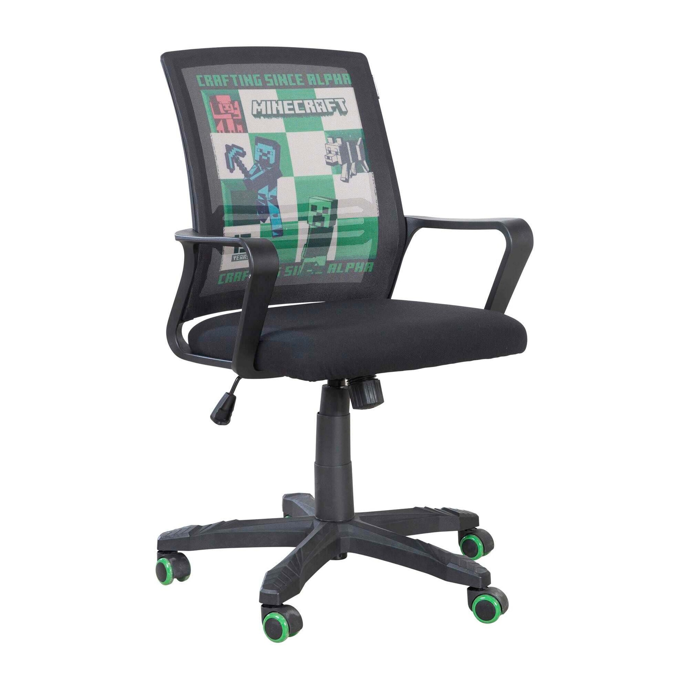Roba Gamingstuhl, stufenlos höhenverstellbar, Wippmechanik MINECRAFT