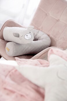 Bettschlange roba Style grau 