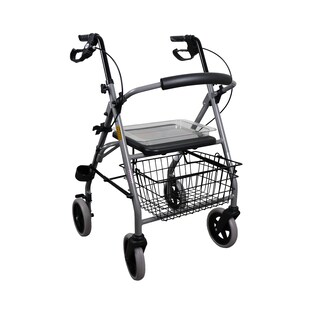 Leichtgewicht-Rollator "GiGo 2G" mit Korb