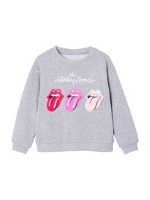 Sweatshirt Mädchen THE ROLLING STONES