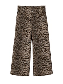 Weite Mädchen Paperbag-Hose, Bundweite verstellbar