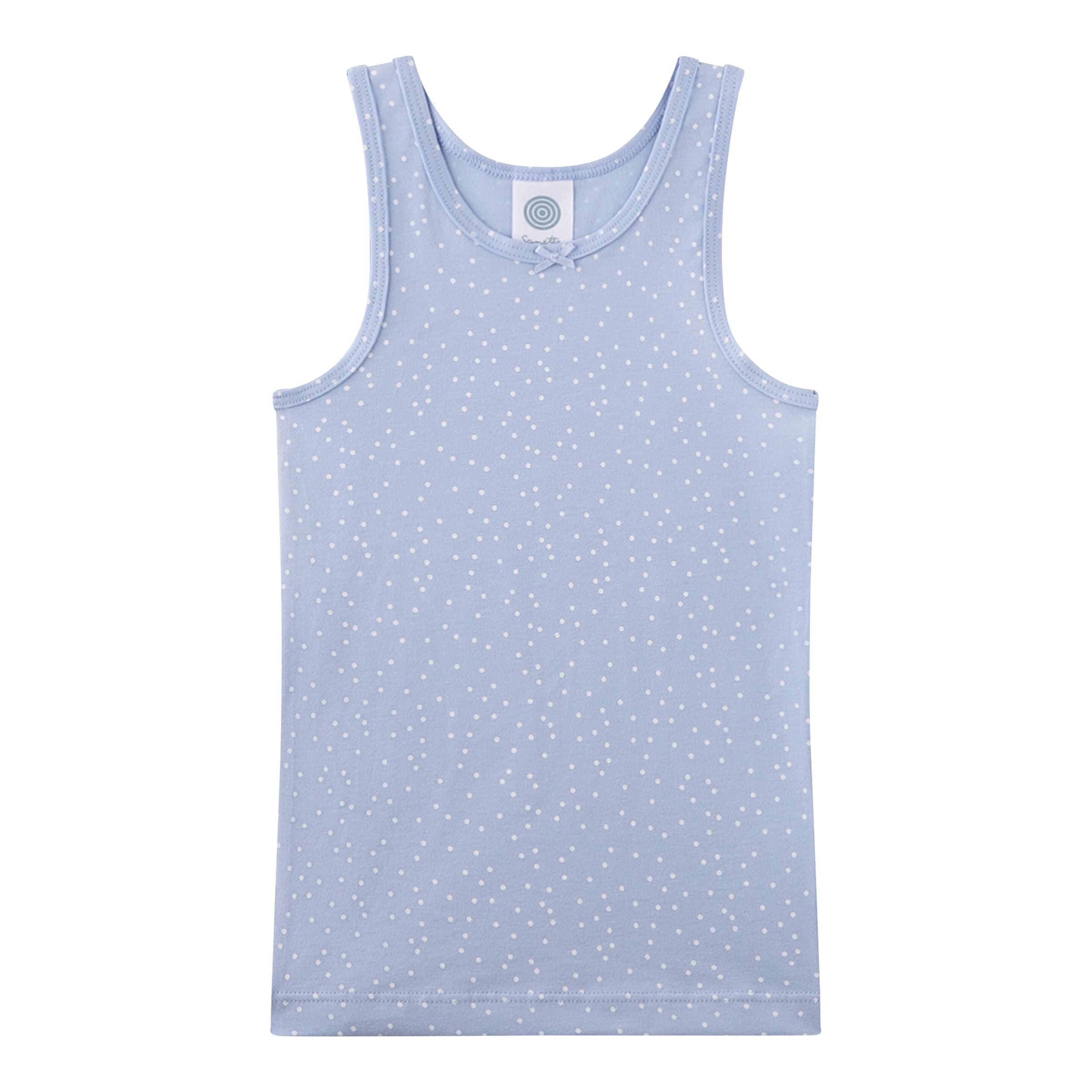 2er-Pack Unterhemden Herzen Punkte